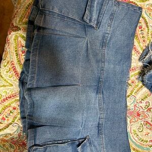 Almost Famous Blue Denim Skirt